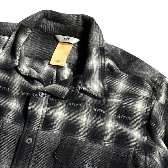 Eytys Checkered paneled flannel - Picture 2 of 3